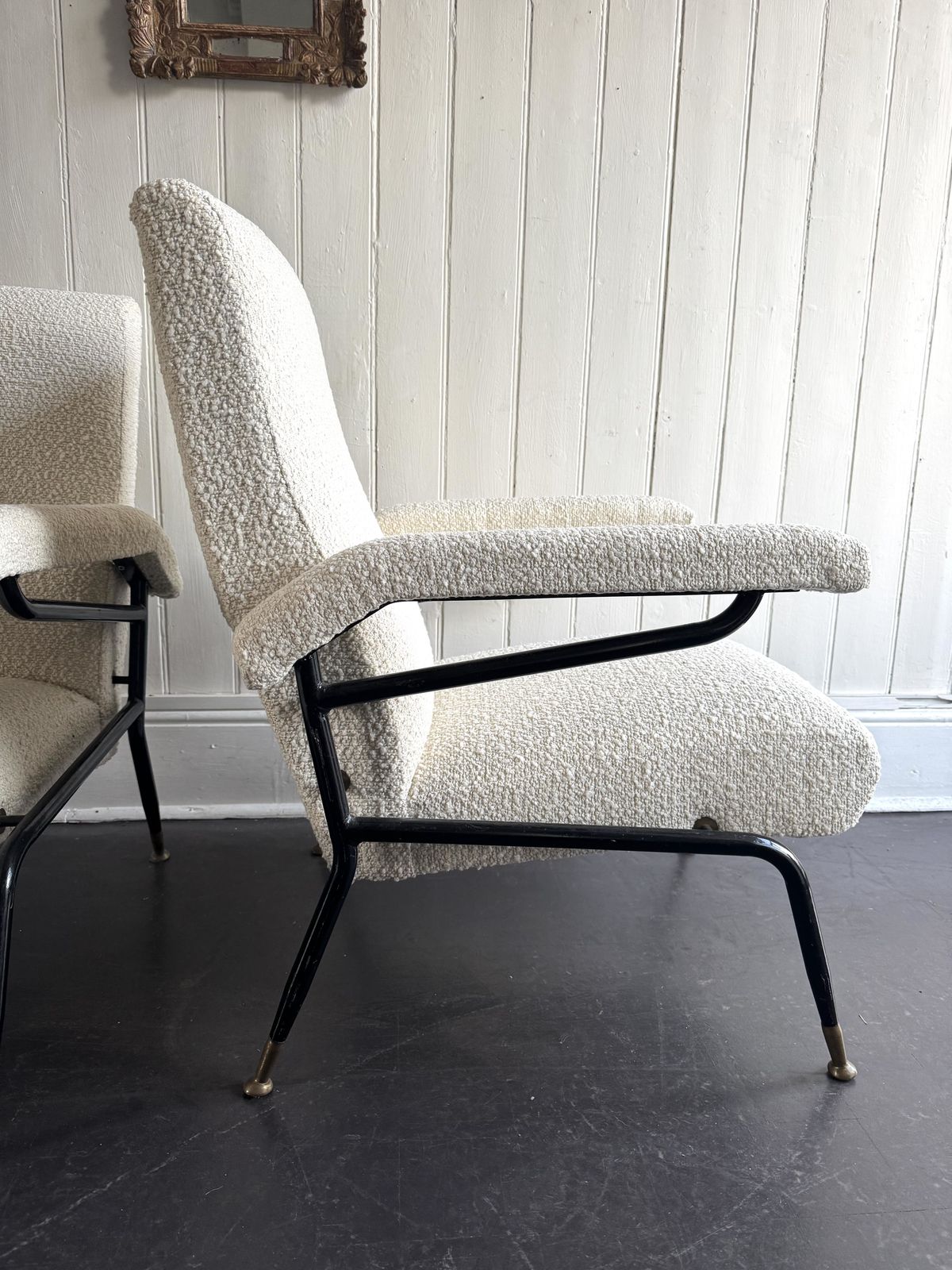 Furniture Pair Of 1960s Italian Armchairs photo