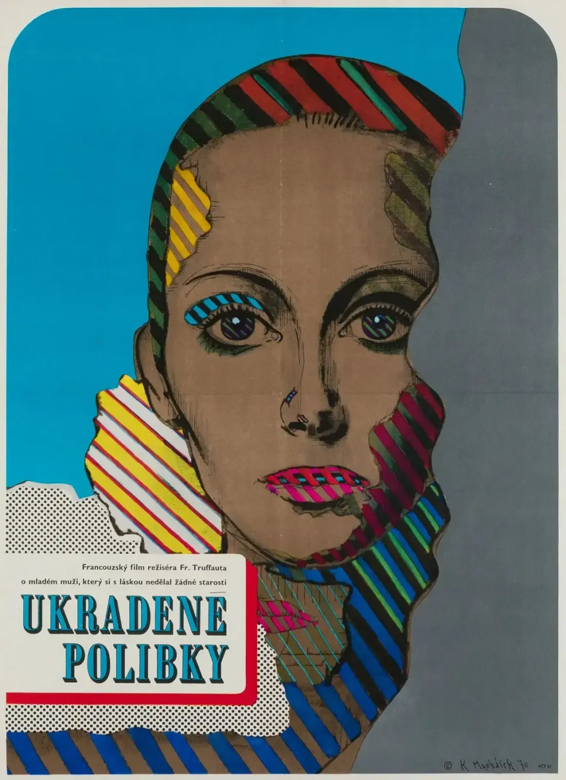 Stolen Kisses Czech Poster