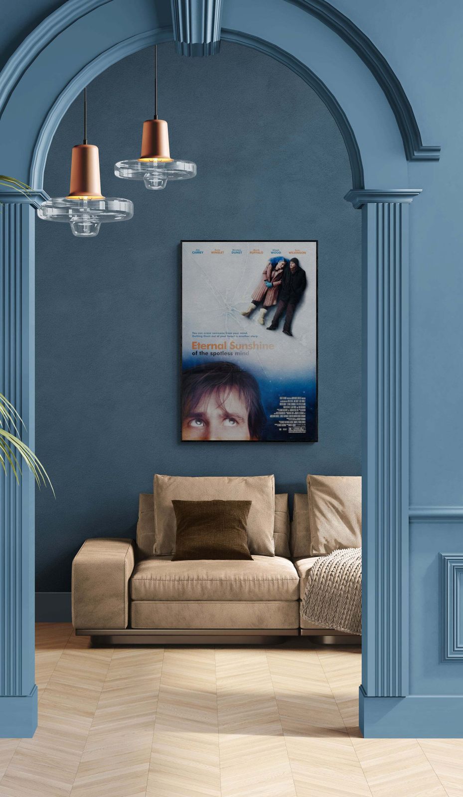 Eternal Sunshine Of A Spotless Mind Original 2004 U.S One Sheet Poster photo furniture