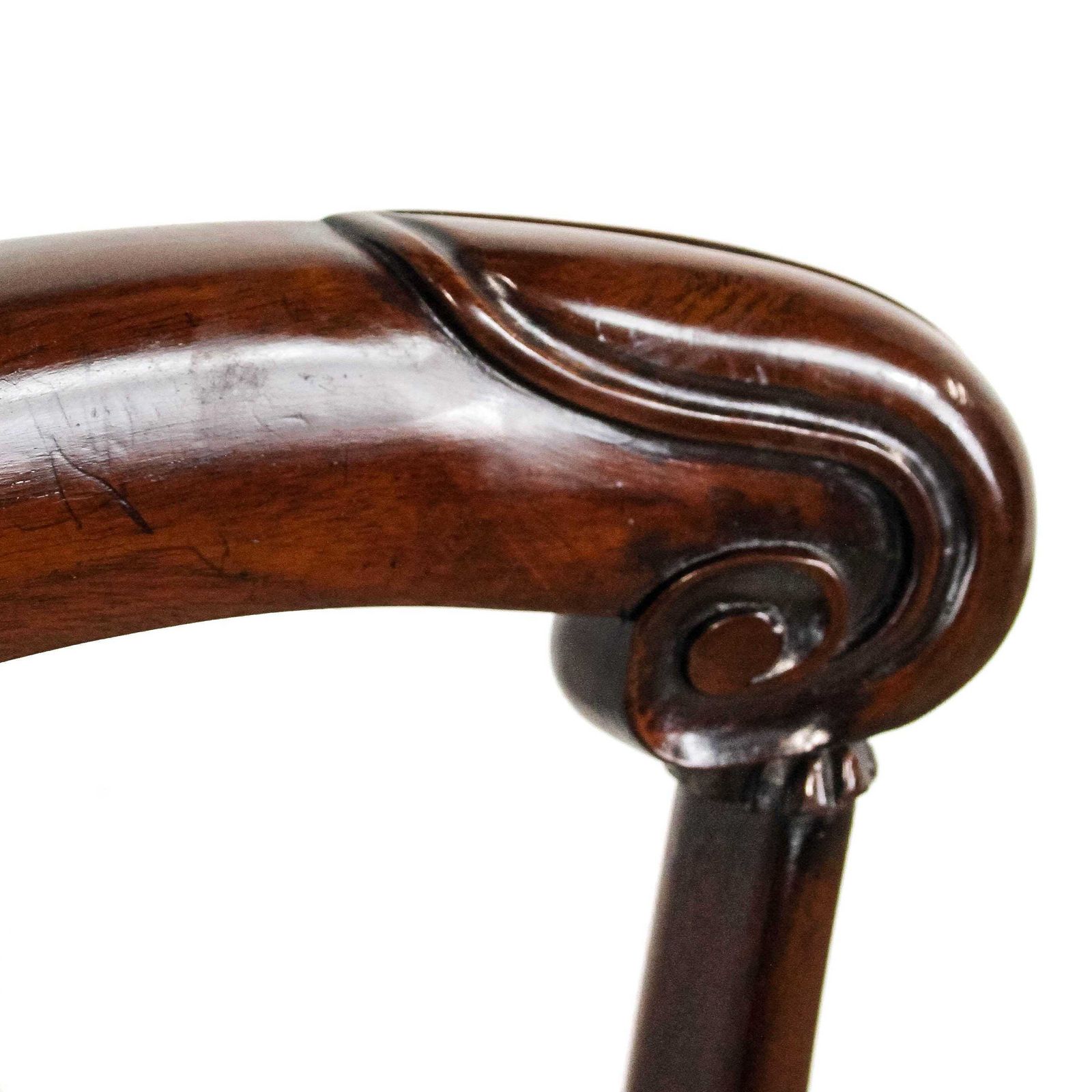 photo furniture Set Of Six Victorian Mahogany Dining Chairs