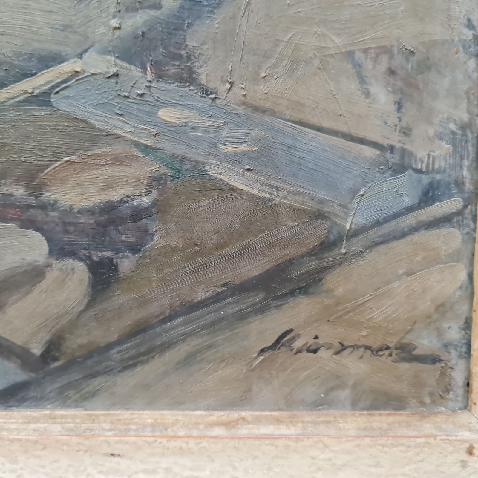 Pair Of Floral French Oil Paintings C1930 Free Delivery Uk photo buy