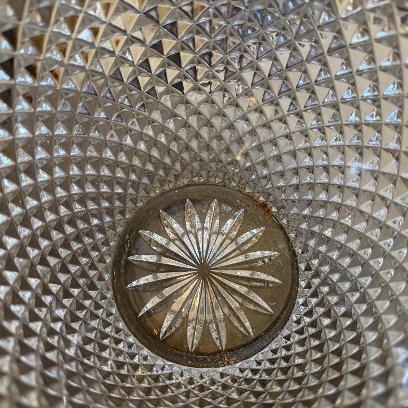 photo buy 1980s Modernist Crystal And Gilded Metal French Champagne Cooler
