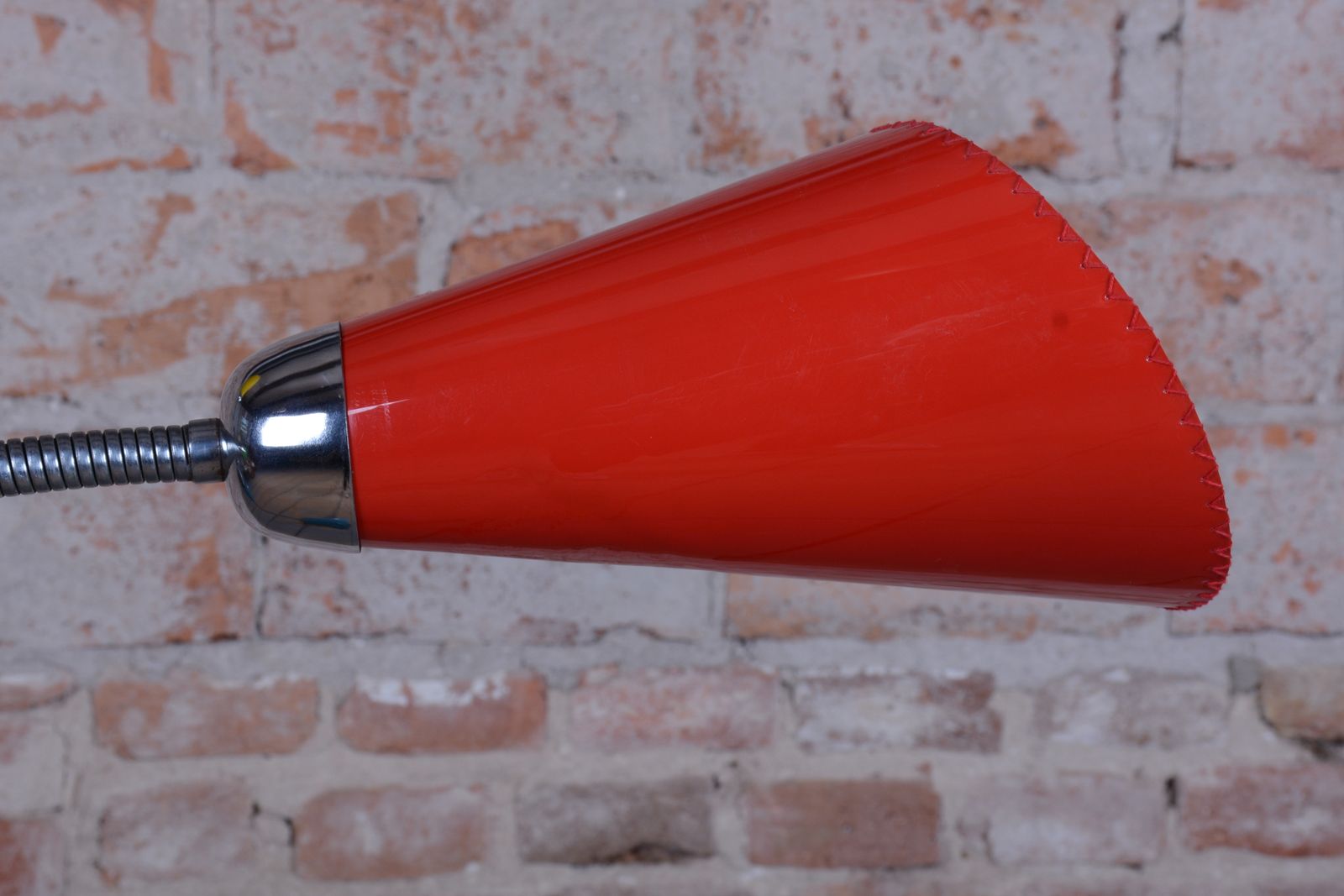 500.0 Restored Mid Century Floor Lamp, By Lidokov Boskovice, Chrome, Czech, 1950s photo