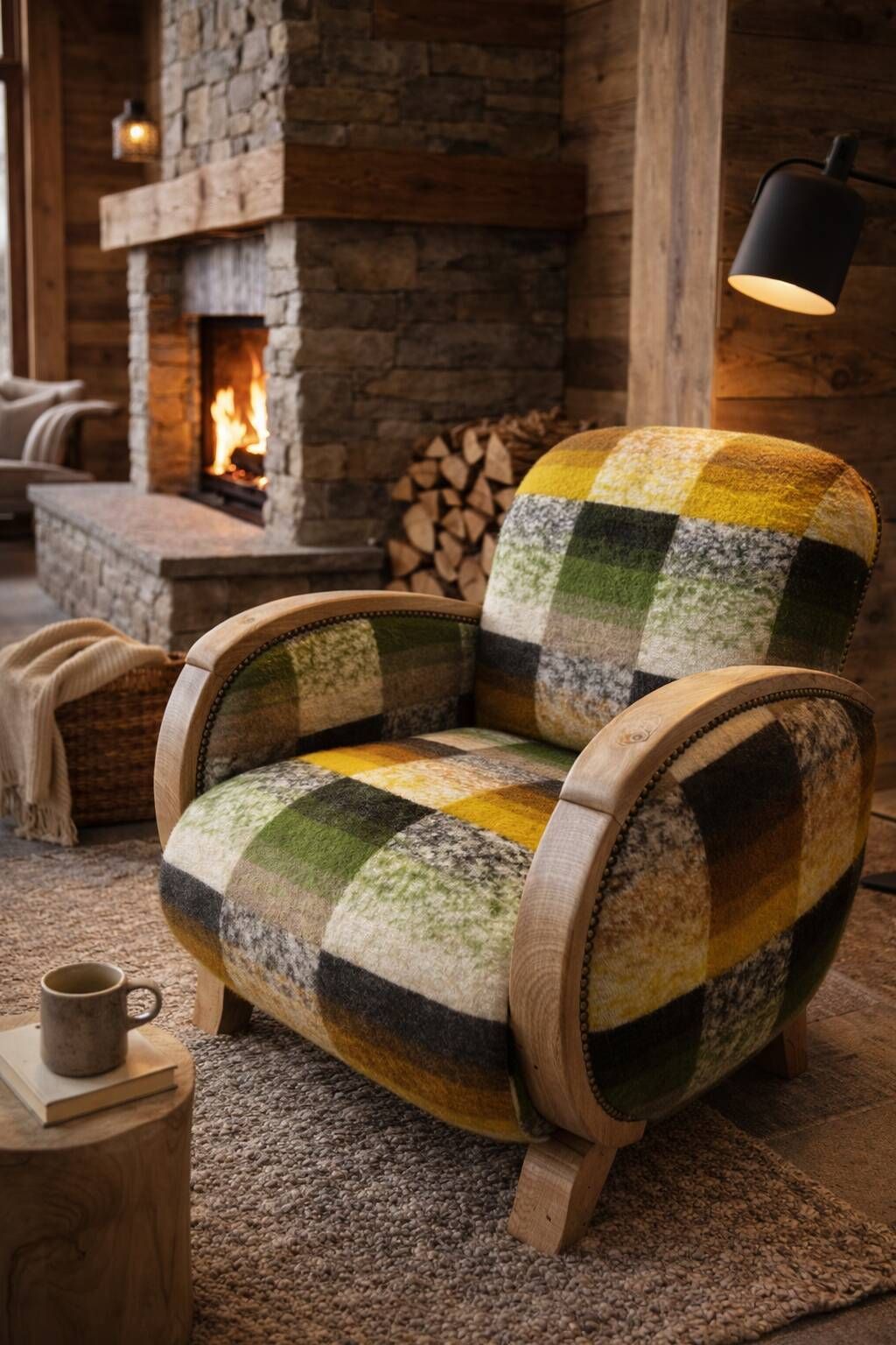 Refurbished Club Chair, Traditional photo Furniture
