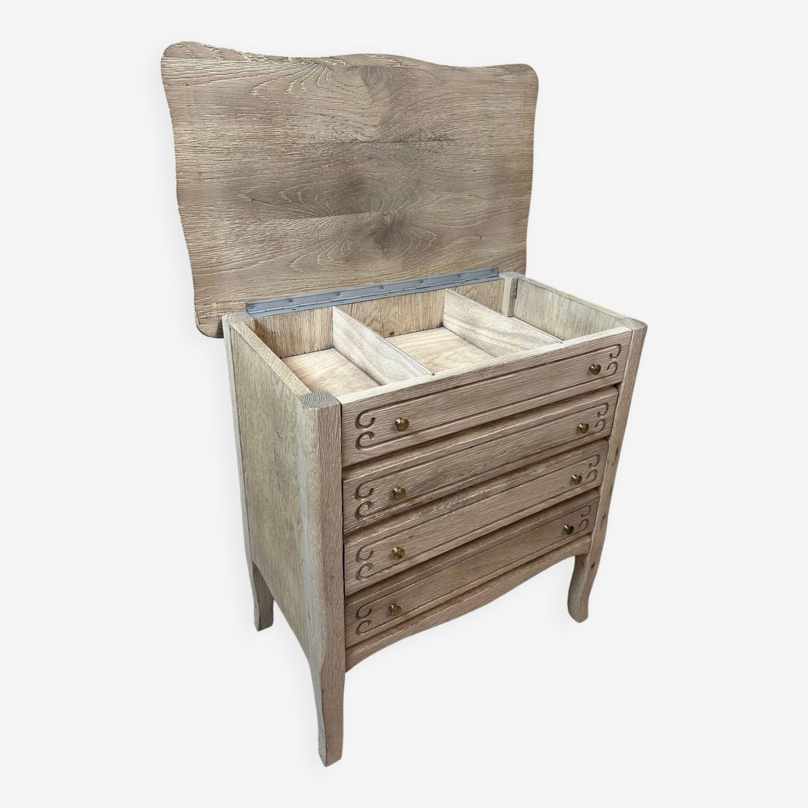 Small Sandblasted Chest Of Drawers photo furniture