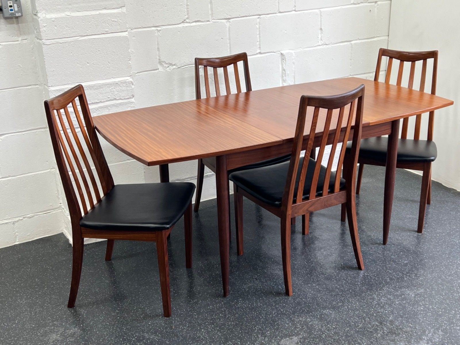 photo furniture Midcentury G Plan Dining Chairs Teak Fresco Vintage (Delivery Available)