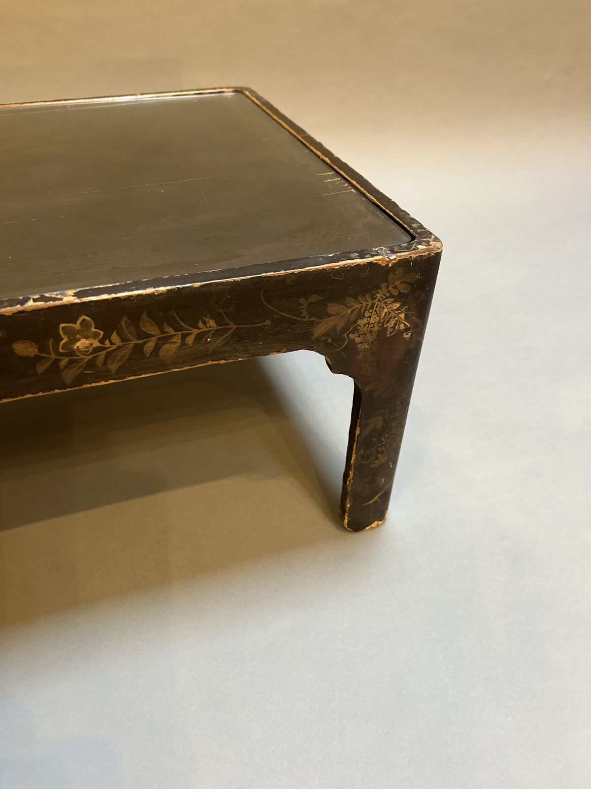 Antique Chinese Lacquered Coffee Table photo vinterior
