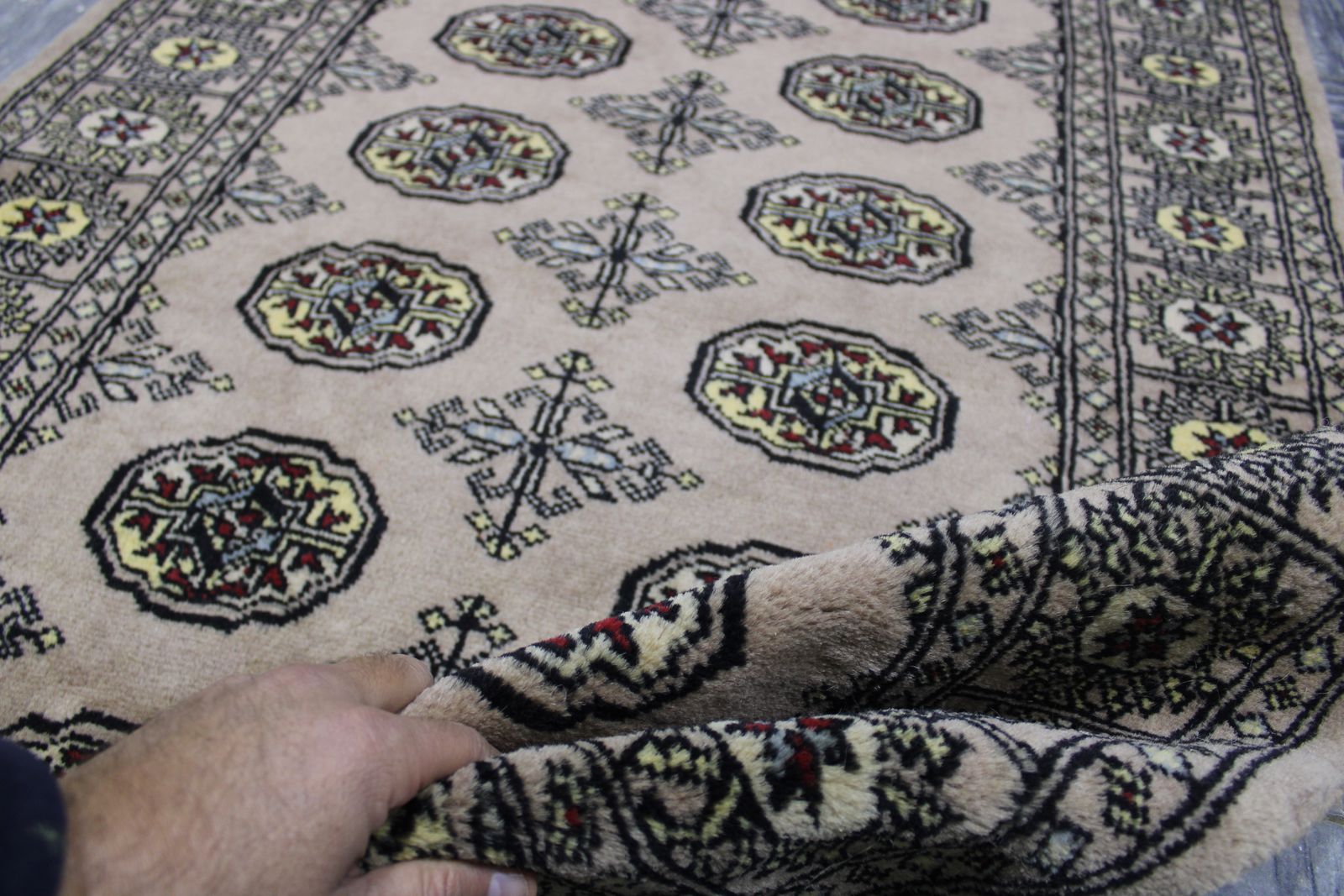 photo furniture 3x5 Afghan Bokhara Handmade Geometric Area Rug