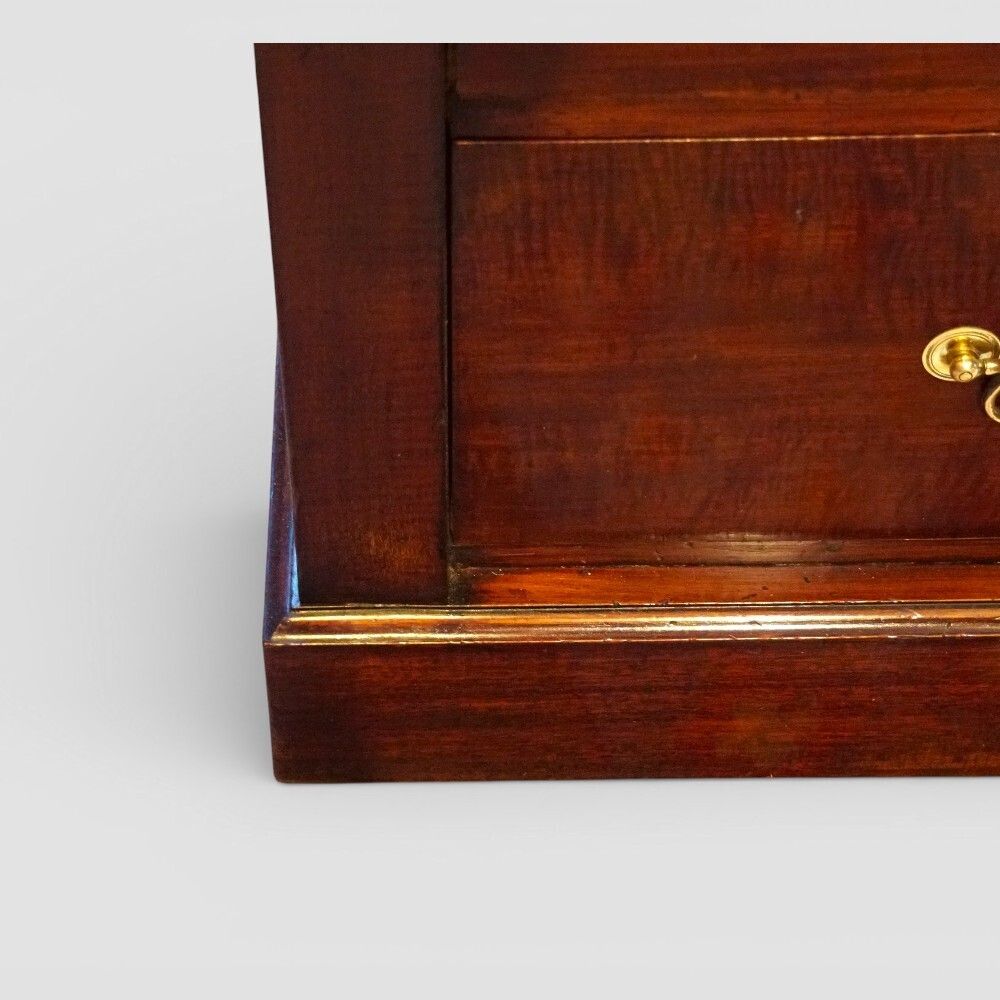 Edwardian Mahogany Wellington Chest photo vinterior