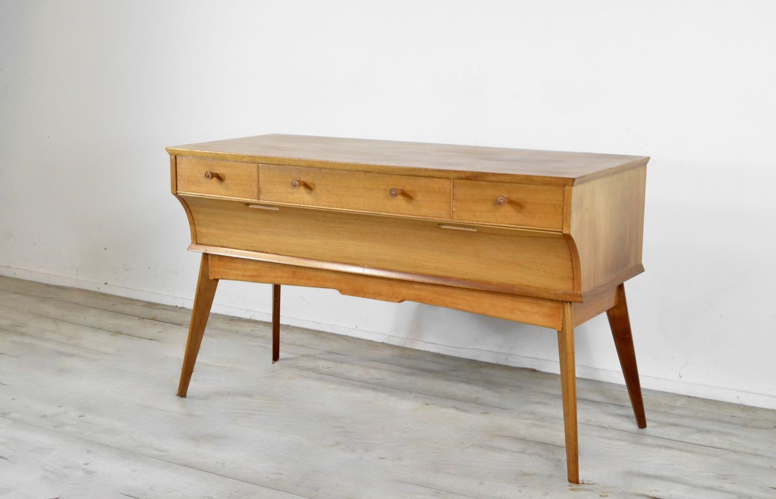 Midcentury Alfred Cox. Sideboard / Dresser In Walnut. Modern / Danish Style / Vintage / Scandinavian. photo for sale