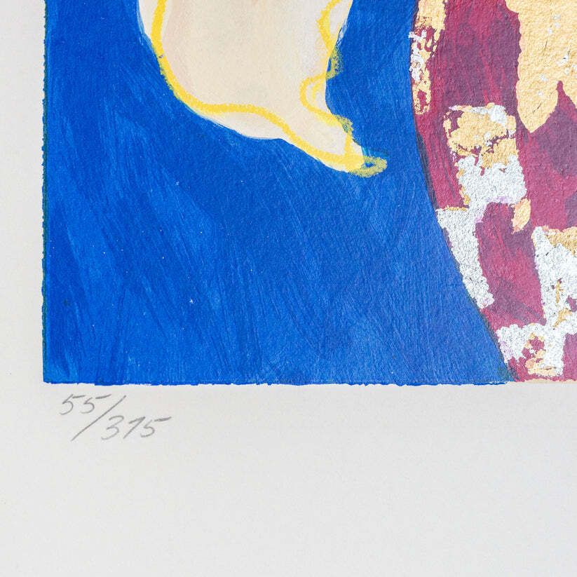 498.0 Floraal Stilleven Serigrafiën (Set Van Drie) Van Liz Jardine photo