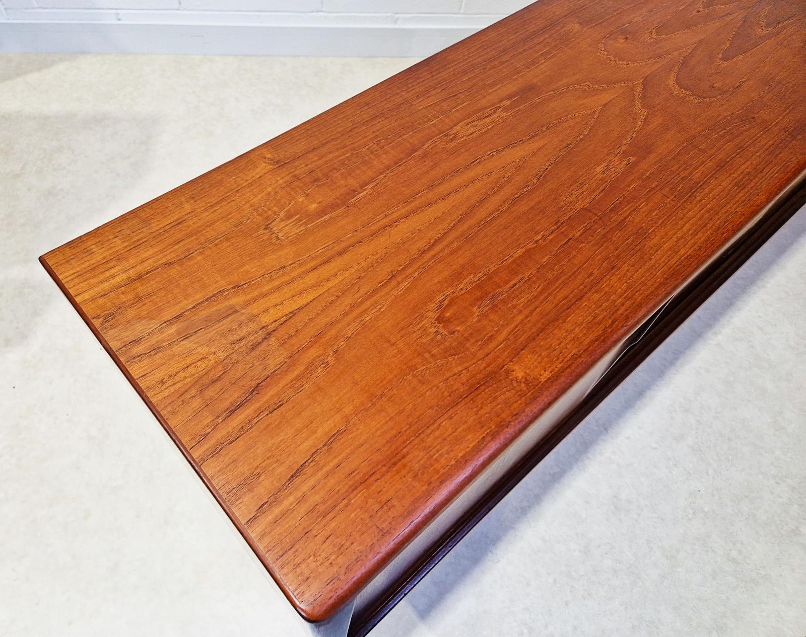 Furniture Gunni ømman For Axel Christiansen Danish Mid Century Teak Long Sideboard Credenza Pg018 photo