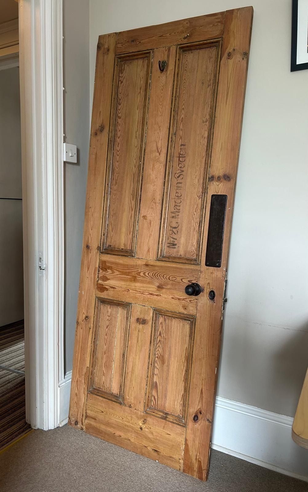 Edwardian Original Pine Interior Door