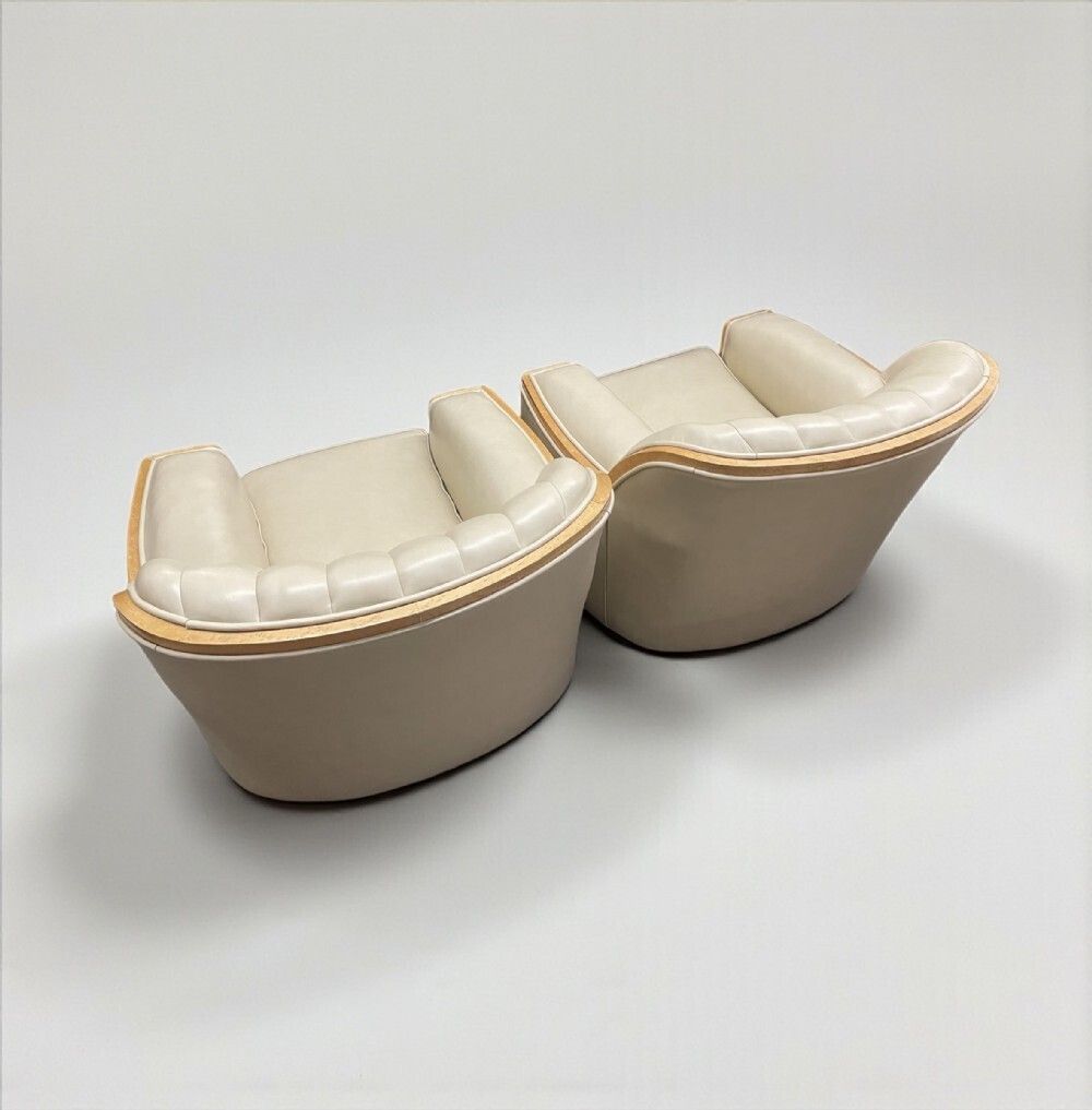 Art Deco Pair Of Armchairs By Hary And Lou Epstein photo vinterior