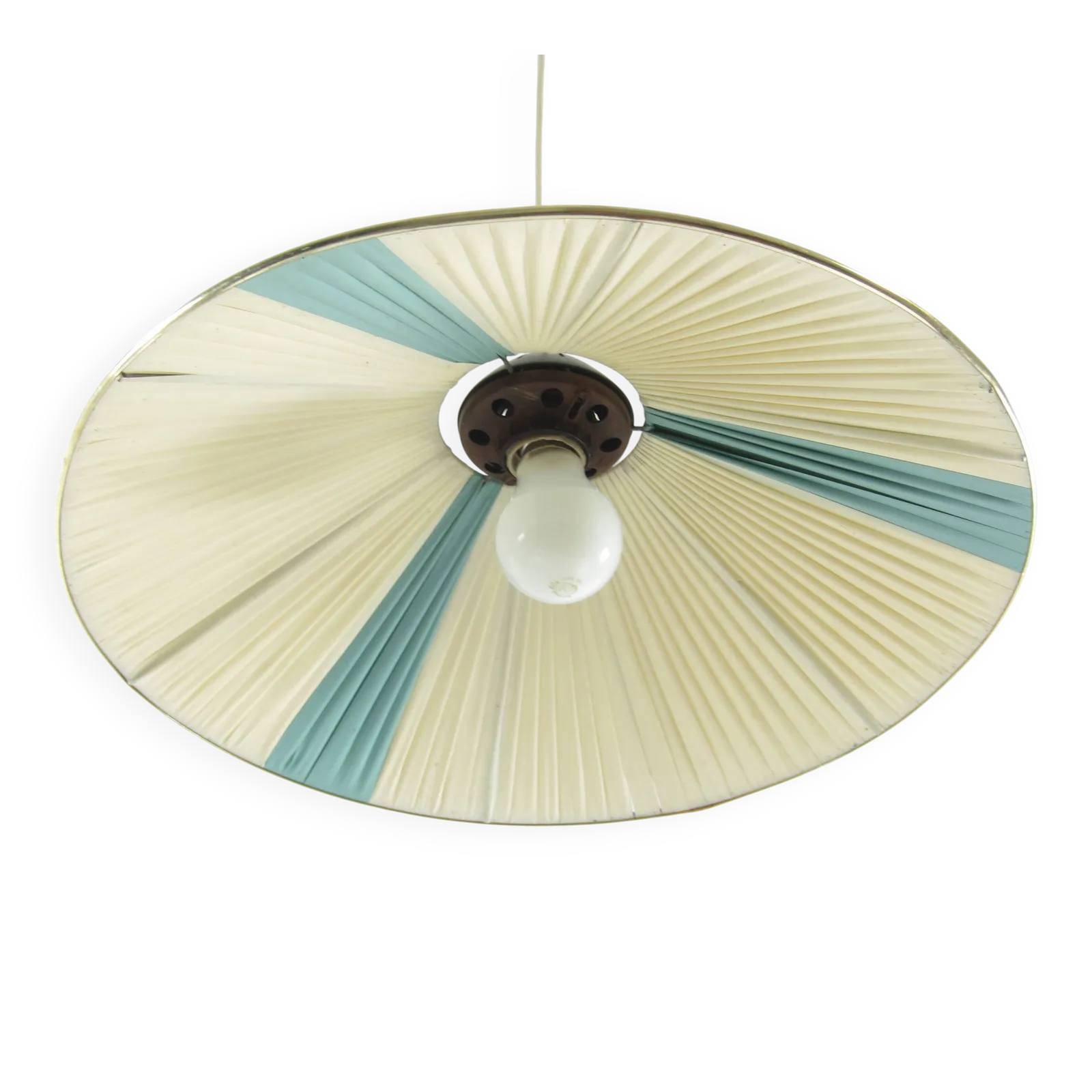 Zeldzame Louis Kalff Philips Hanglamp Met Nylonbanden, Ca. Jaren 1950