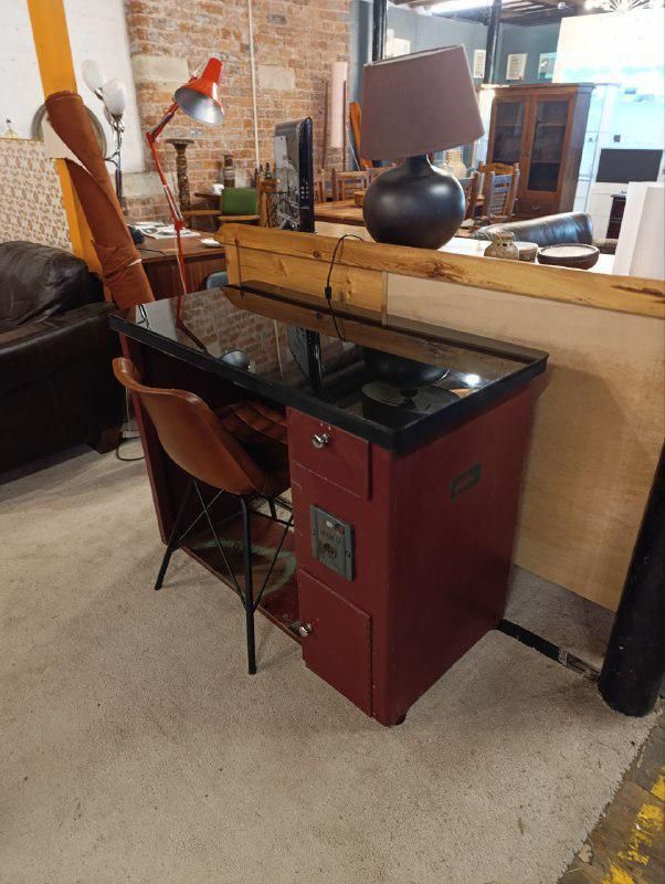 British Industrial Control Desk By British United Shoe Machinery Company, C 1930s–1950s photo for sale
