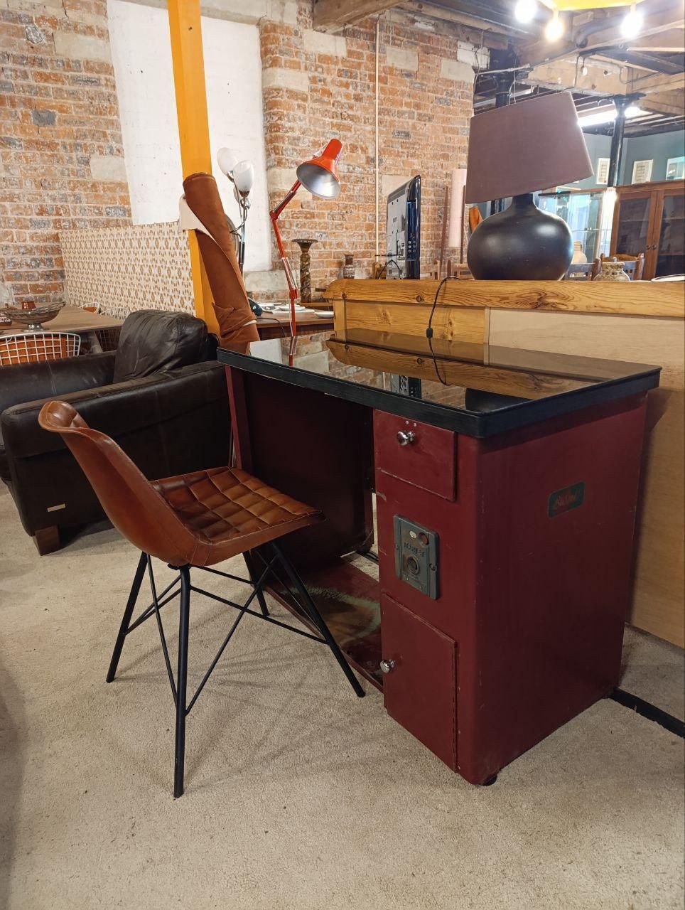 British Industrial Control Desk By British United Shoe Machinery Company, C 1930s–1950s photo Furniture
