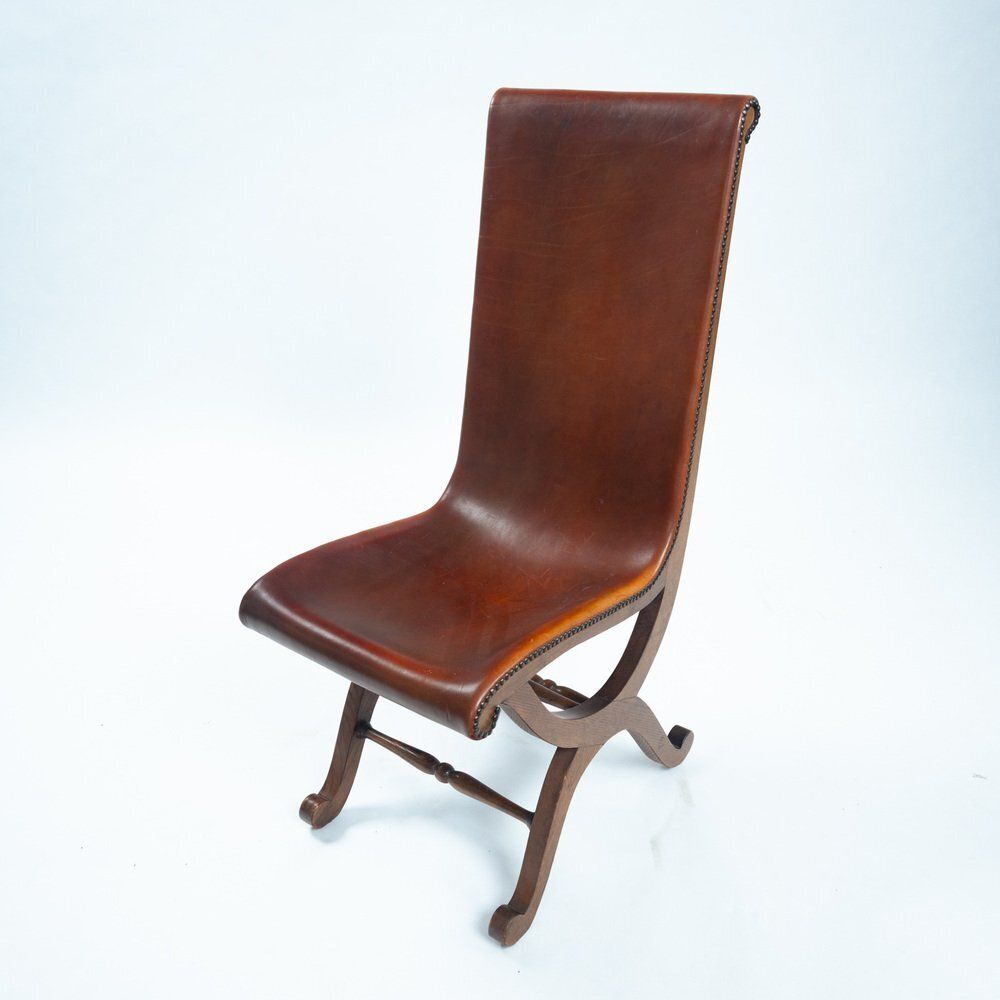 photo for sale Spanish Slipper Chairs By Pierre Lottier For Almazan, 1970s