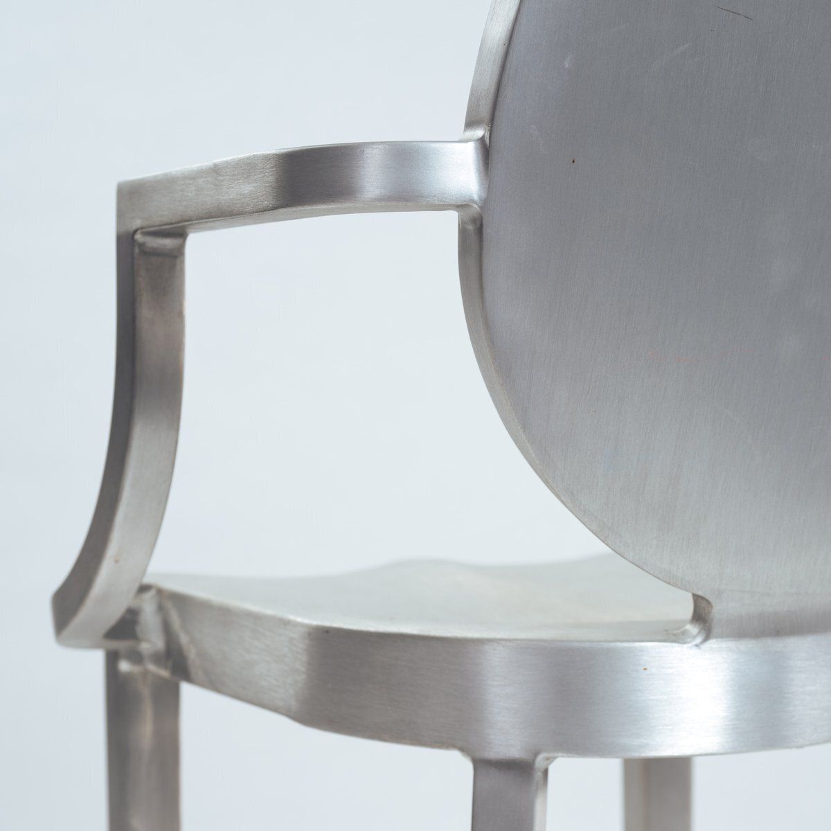 photo furniture Kong One Arm Aluminium Barstool By Philippe Starck For Emeco, 1980s