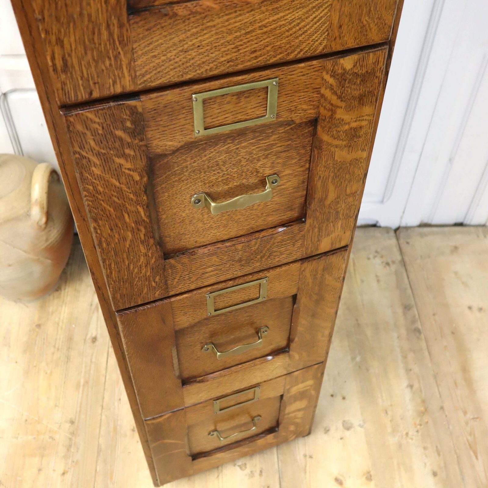 Antique Oak Filing Drawers., Mid 20th Century photo for sale