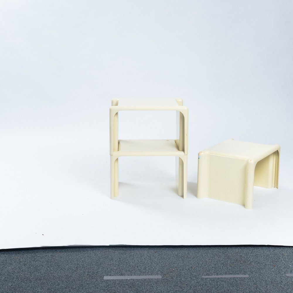 Space Age Scagno Coffee Tables By Giotto Stoppino For Elco, 1970s, Set Of 3 photo furniture