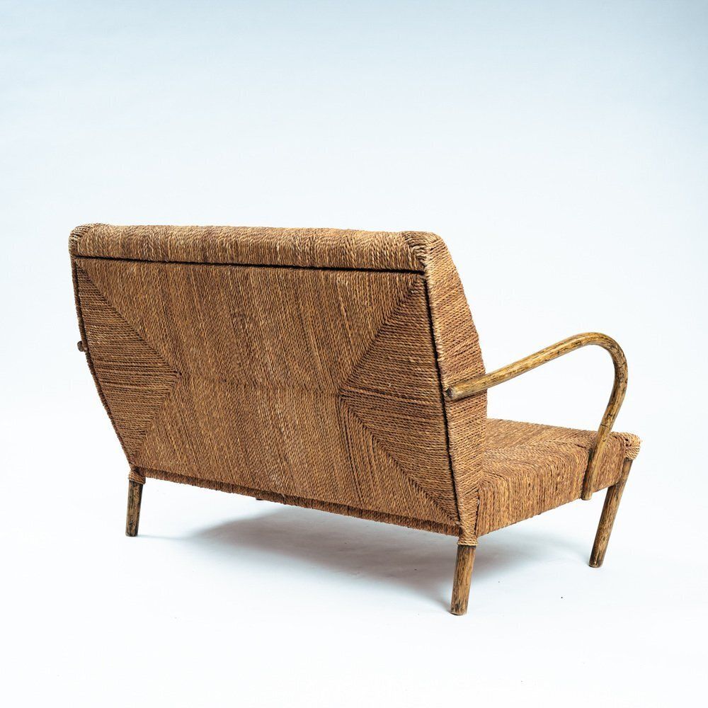 Japanese Low Rope Bamboo Sofa From Conran photo furniture