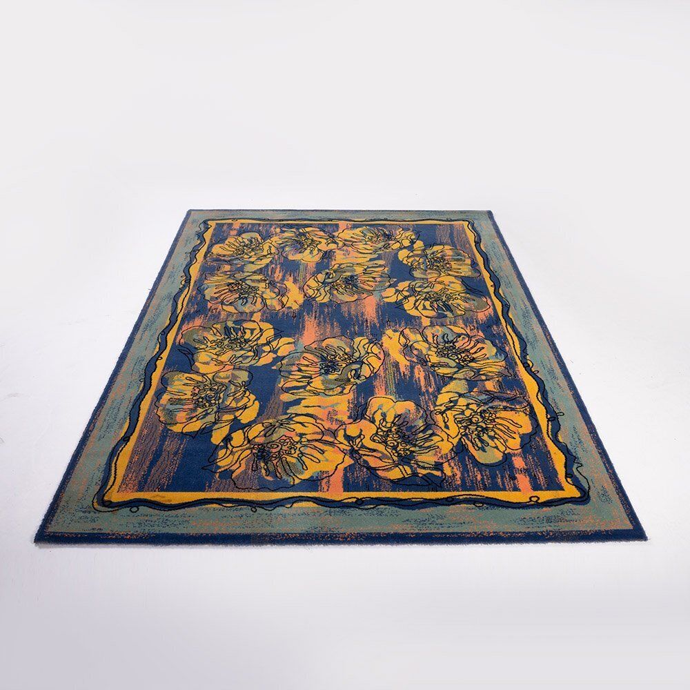 Postmodern Art Rug By Pierre Baldain For Neder, Belgium photo for sale