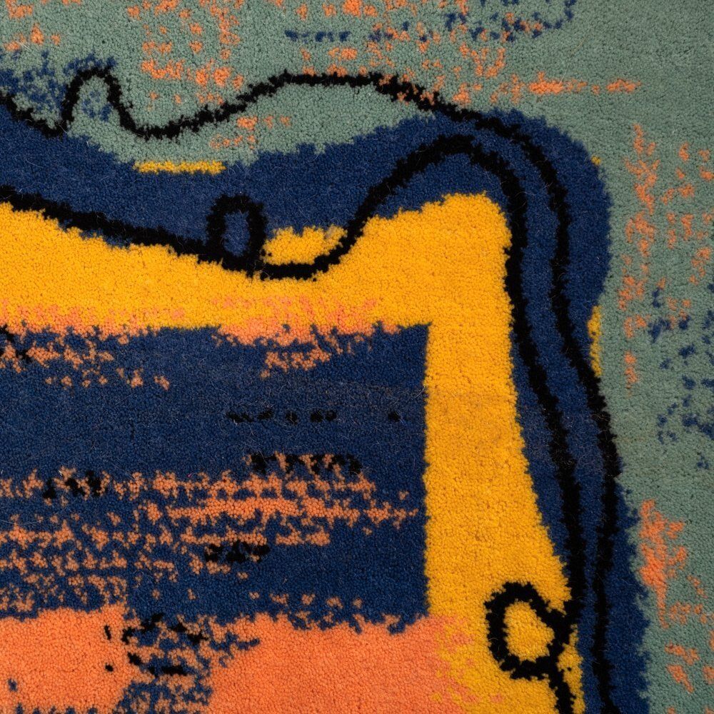 Postmodern Art Rug By Pierre Baldain For Neder, Belgium photo 1862.0