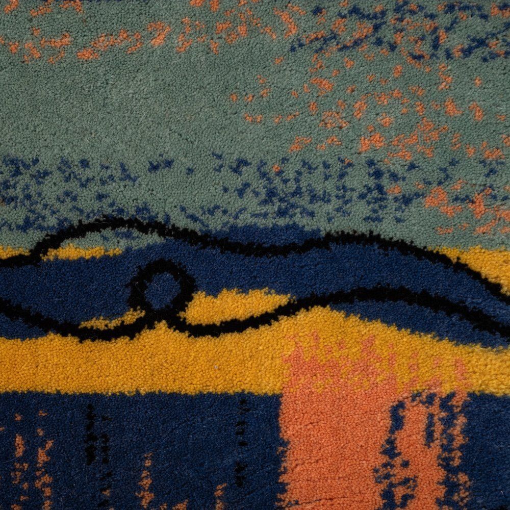 photo vinterior Postmodern Art Rug By Pierre Baldain For Neder, Belgium