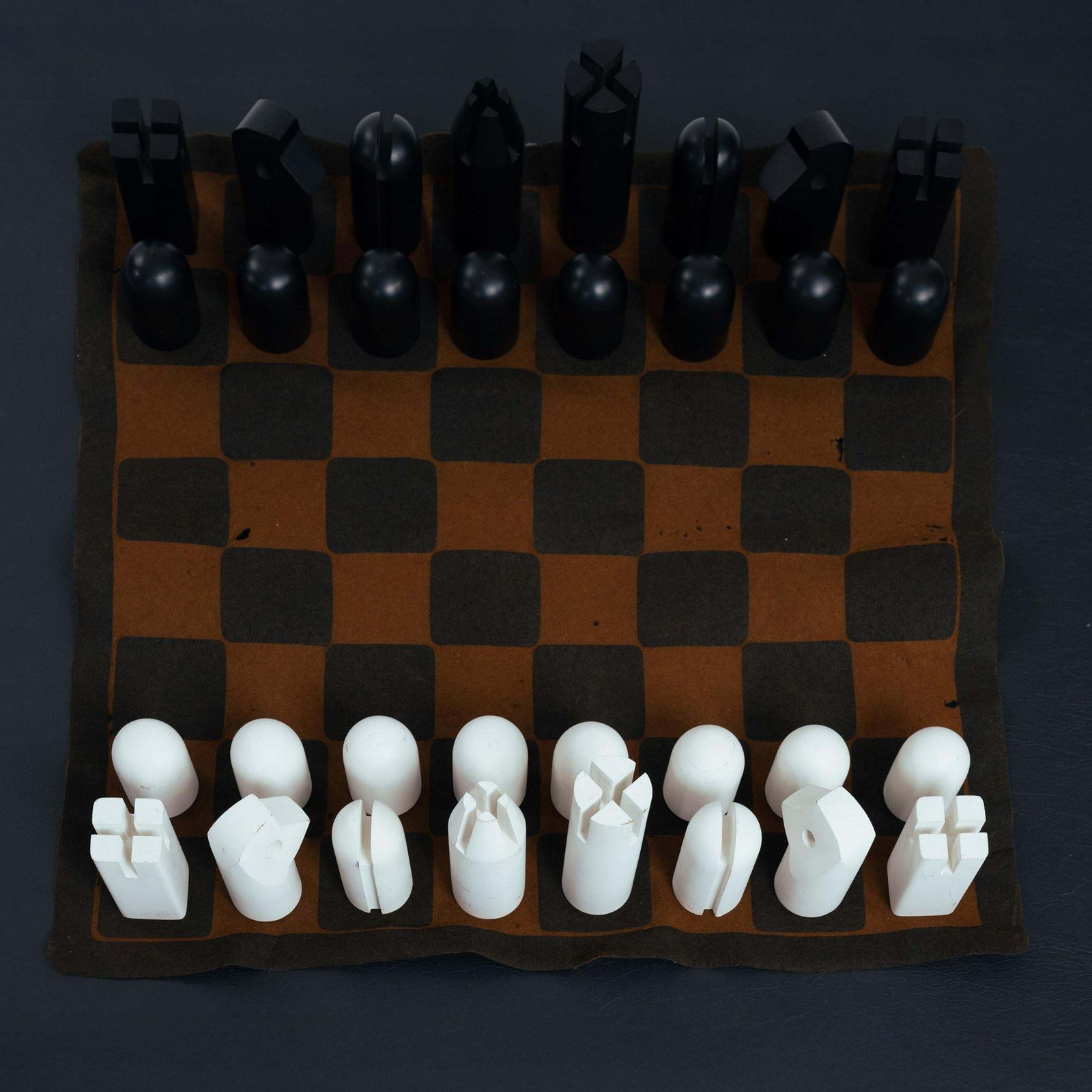 Carl Auböck Modern Wooden Chess Set For Werkstätte Auböck, Austria Vienna 1960´S photo furniture