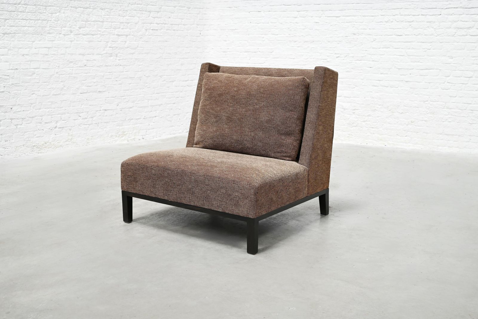 Christian Liaigre “Latin” Lounge Chair For Holly Hunt, 21st Century photo furniture