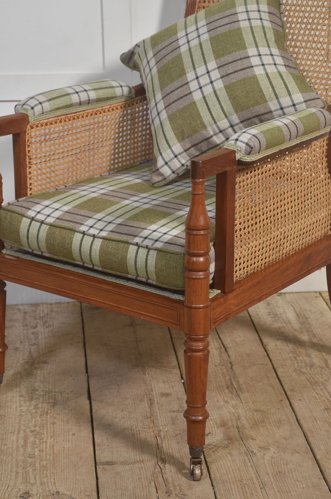 Distinguished Mahogany Bergère Armchair photo furniture