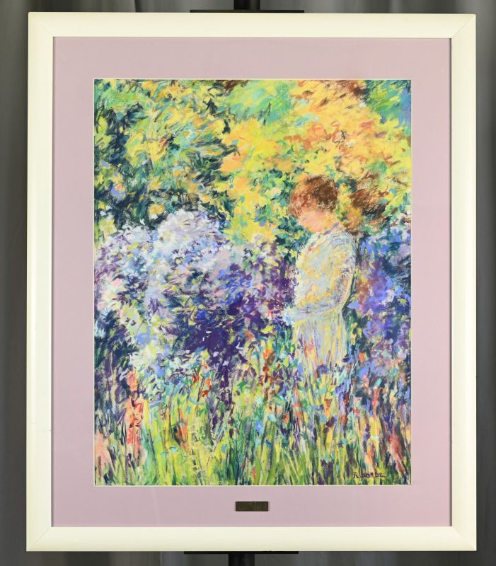 Woman In The Garden photo buy