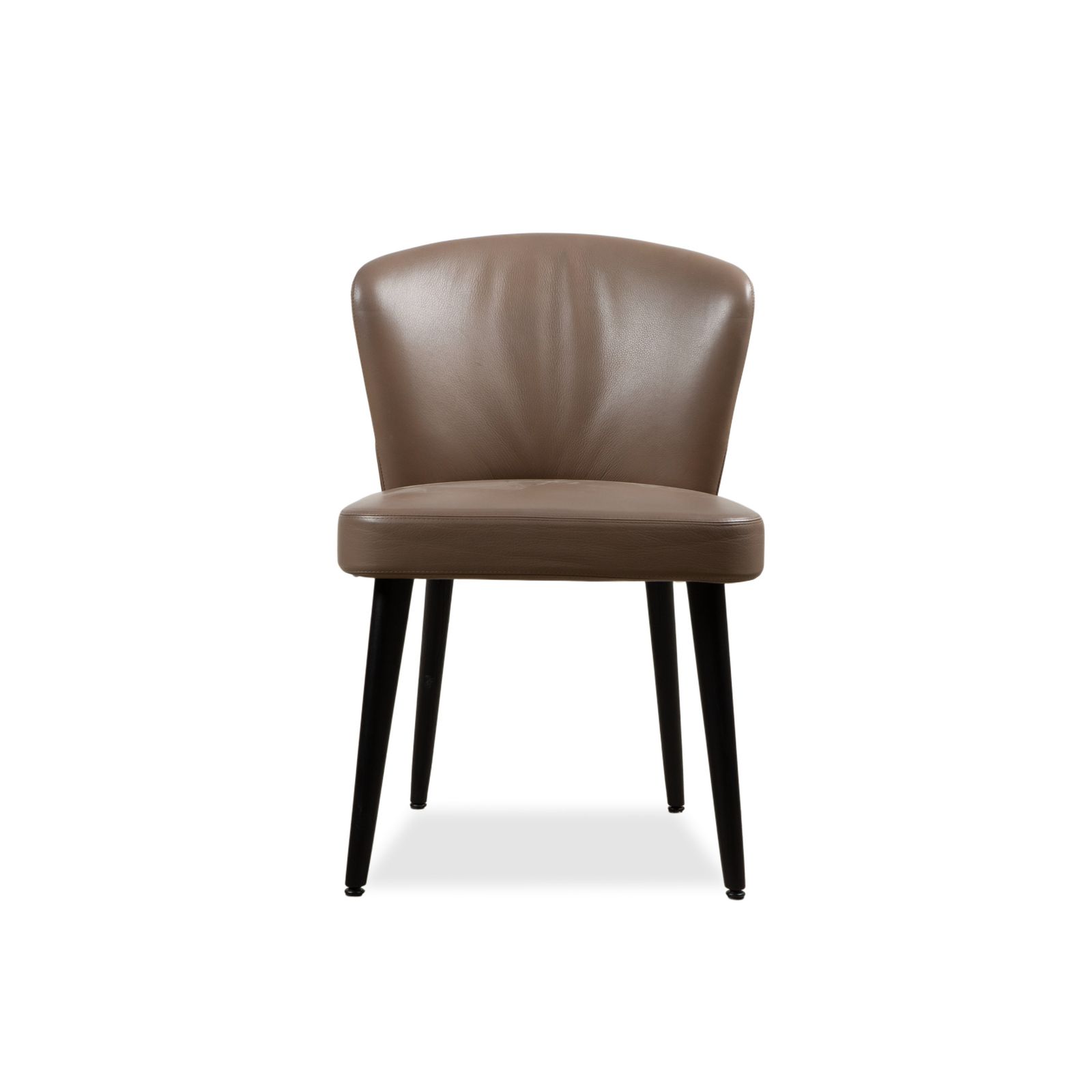 Minotti Aston Leather Chair Brown photo buy