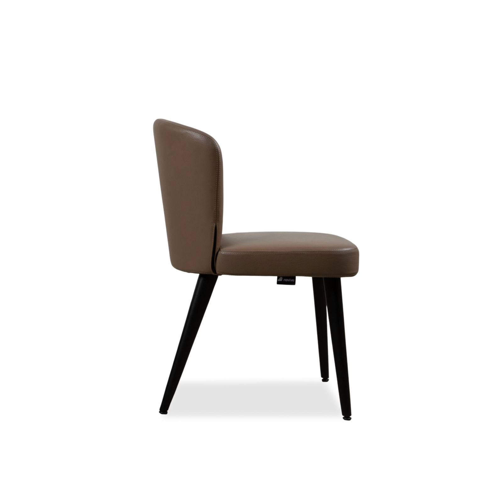 Minotti Aston Leather Chair Brown photo vintage