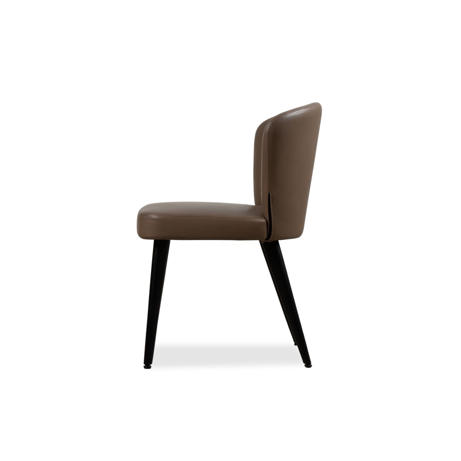 photo for sale Minotti Aston Leather Chair Brown