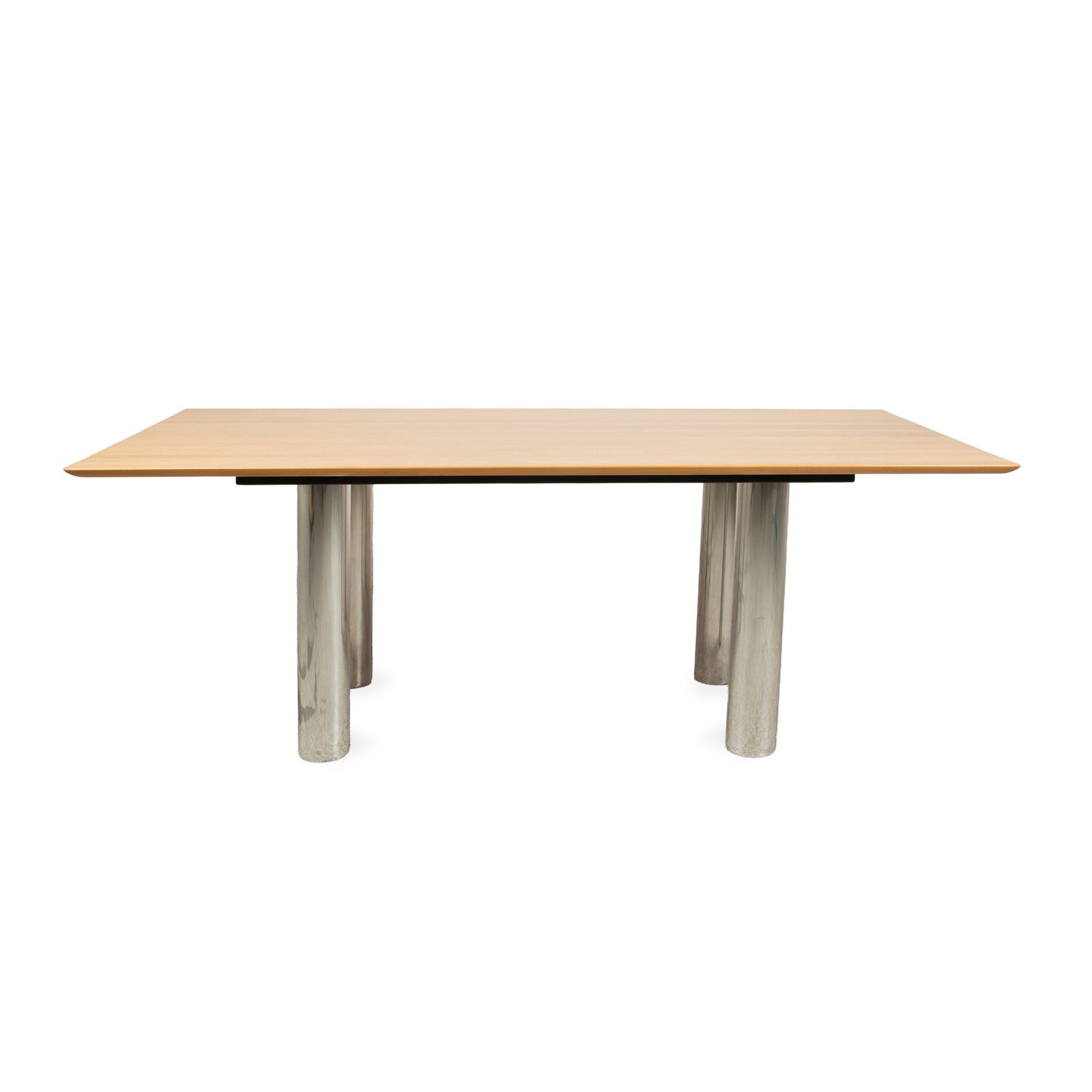 Table à manger Wk Wohnen WK 888 en bois brun photo vintage