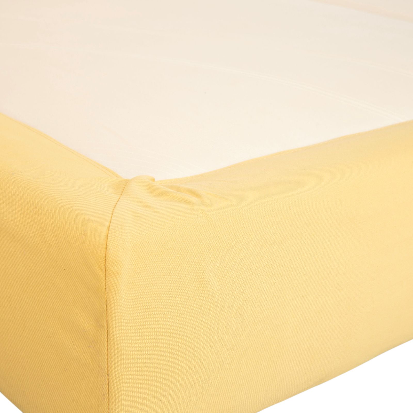 Lit Ligne Roset Anna en tissu, crème et jaune photo for sale
