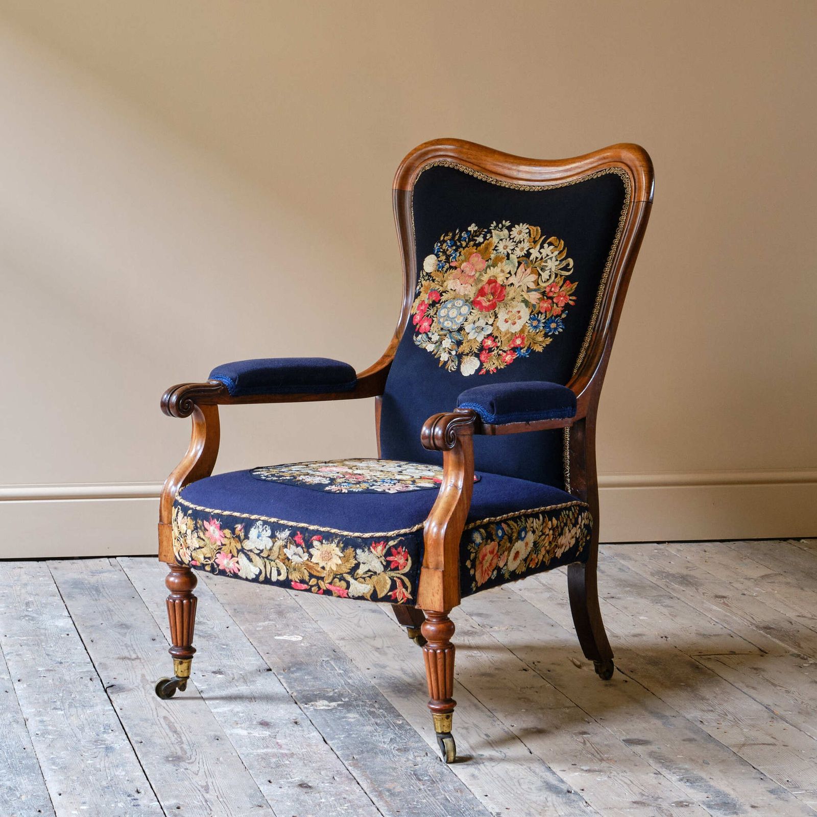 photo furniture Early 19th Century Rosewood Armchair Attr' Gillows
