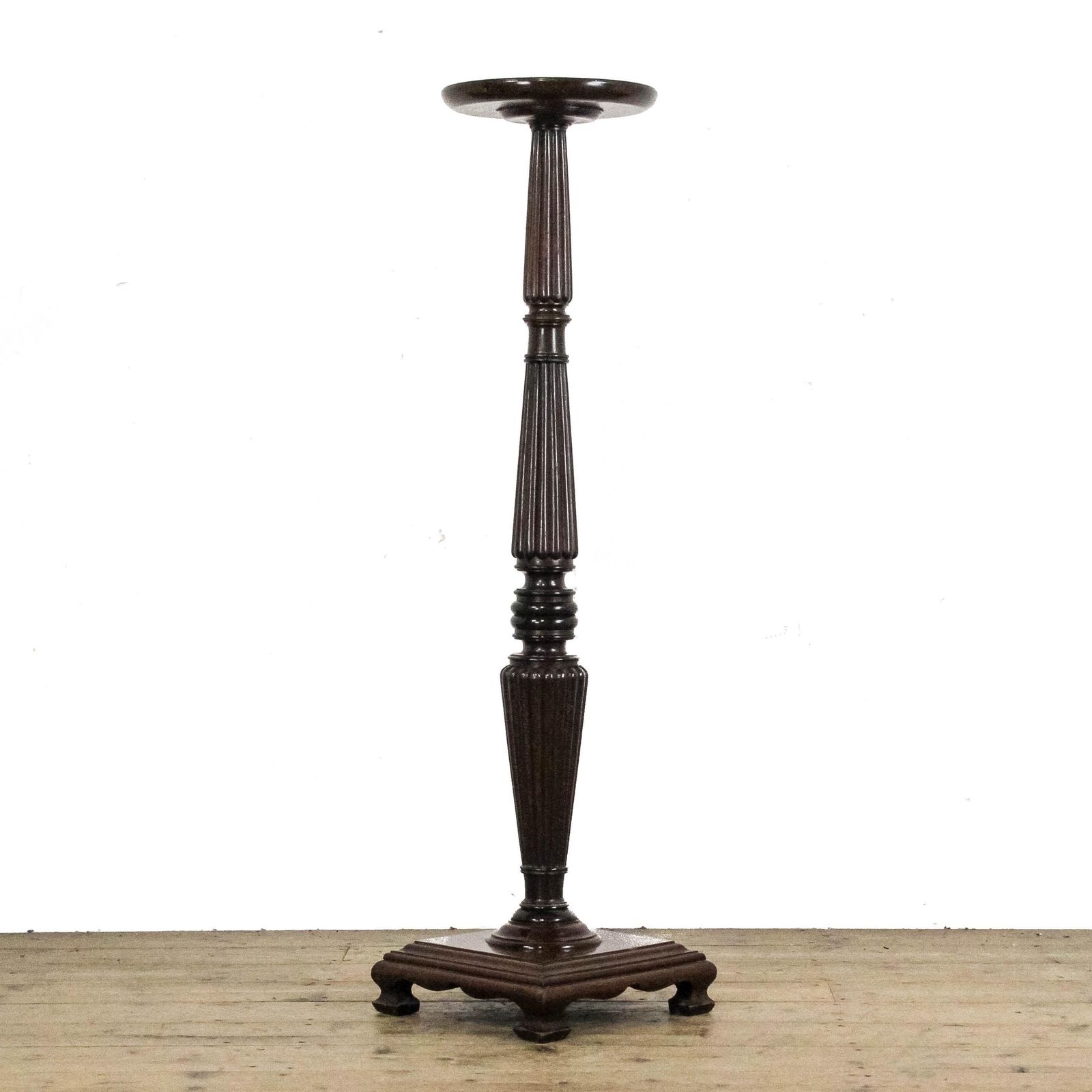 Antique Mahogany Jardiniere Plant Stand | Antique Plant Stand | Mahogany Stand | Plant Stand | Antique Stand | Torchiere