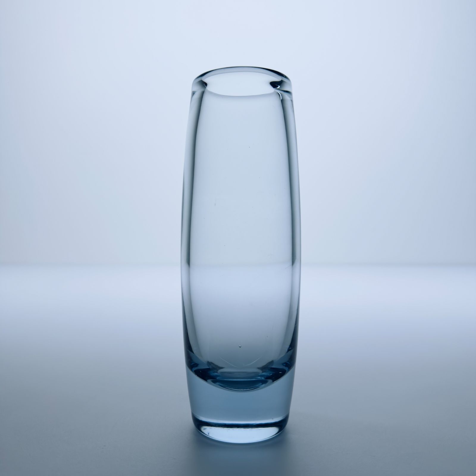 photo vinterior Original Blue Glass Vase By Per Lütken For Holmegaard, Denmark, 1960s