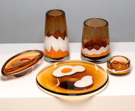 Glaswerk Set, Jaroslav Svoboda, Jaren 1970, Tsjecho Slowakije photo for sale