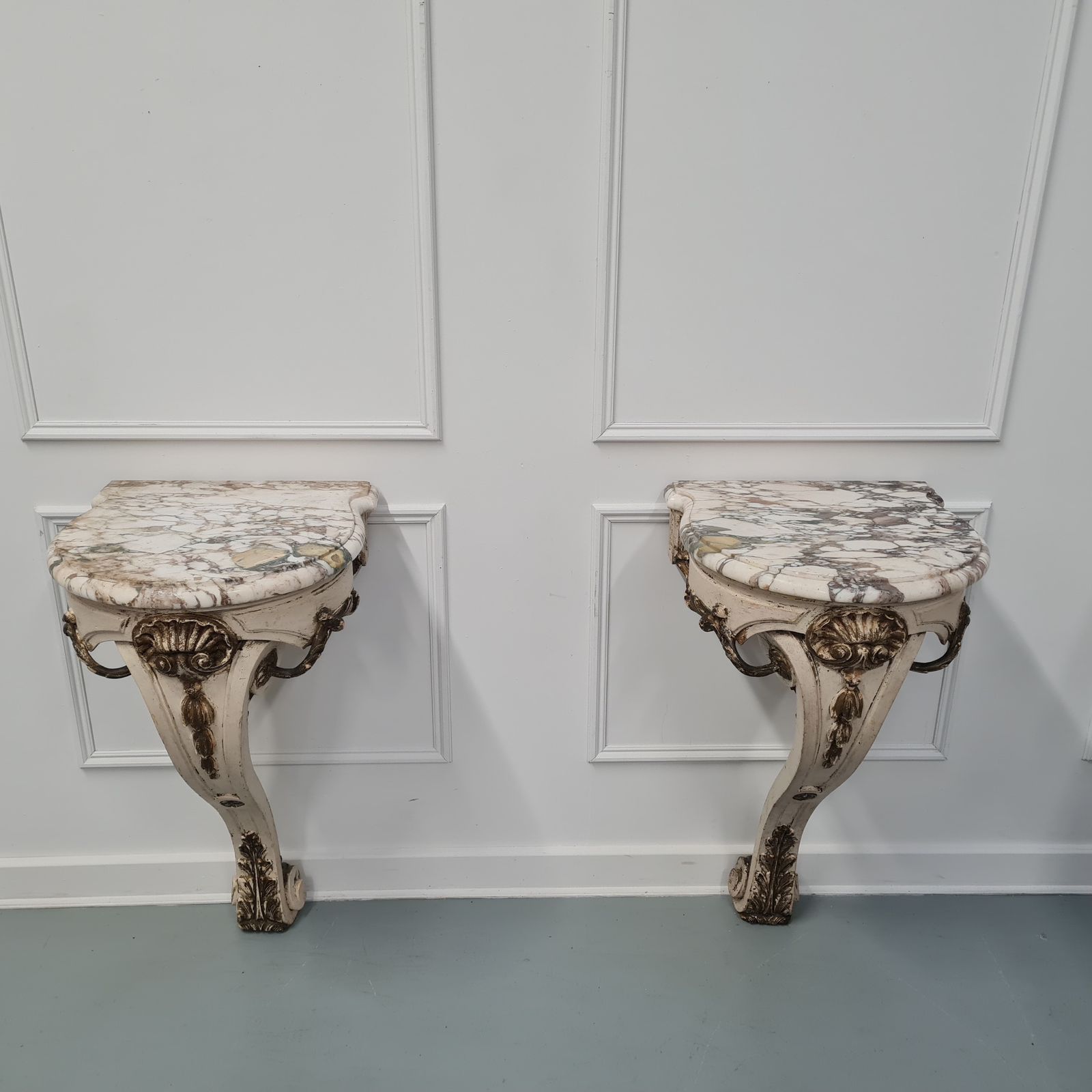 photo for sale Rare Pair Of French Console Tables C1870 Free Delivery Eng/Wales