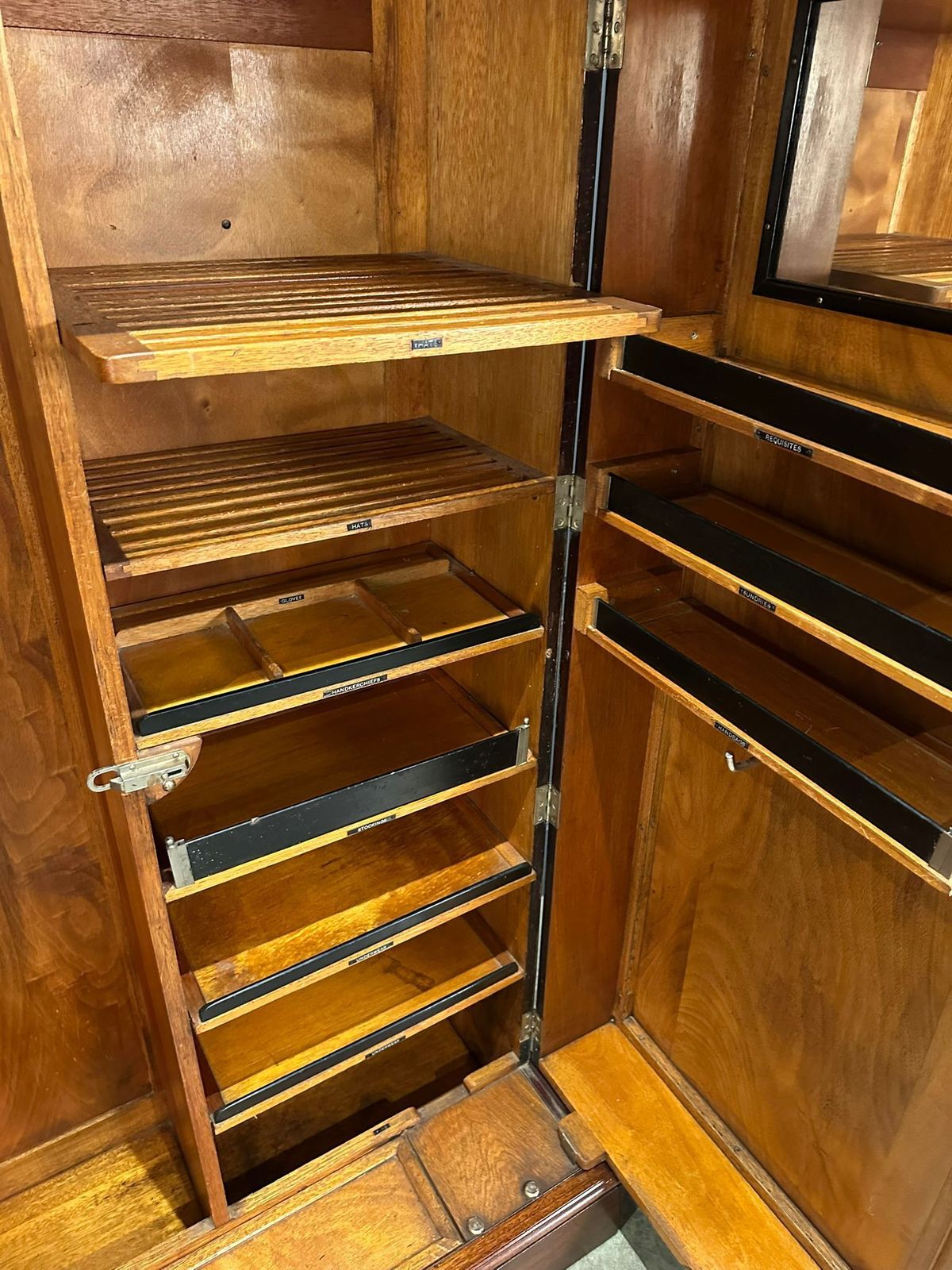 photo furniture Mahogany Compactum Wardrobe, 1920s