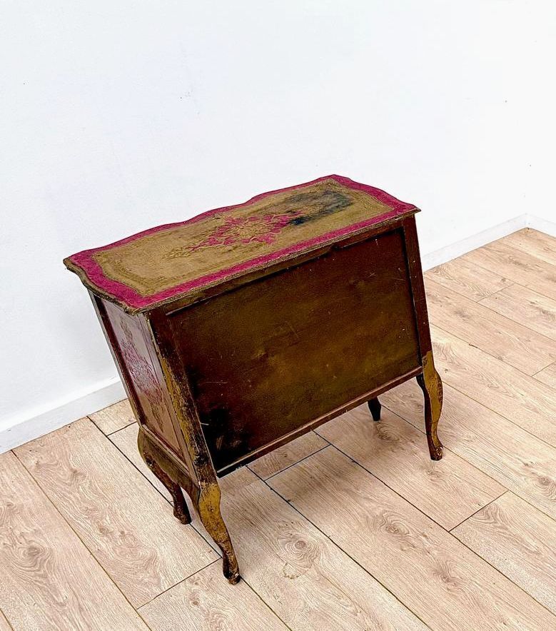 Vintage Quality Italian Florentine Cabinet Rare Older Example   Delivery Available 0233. photo for sale