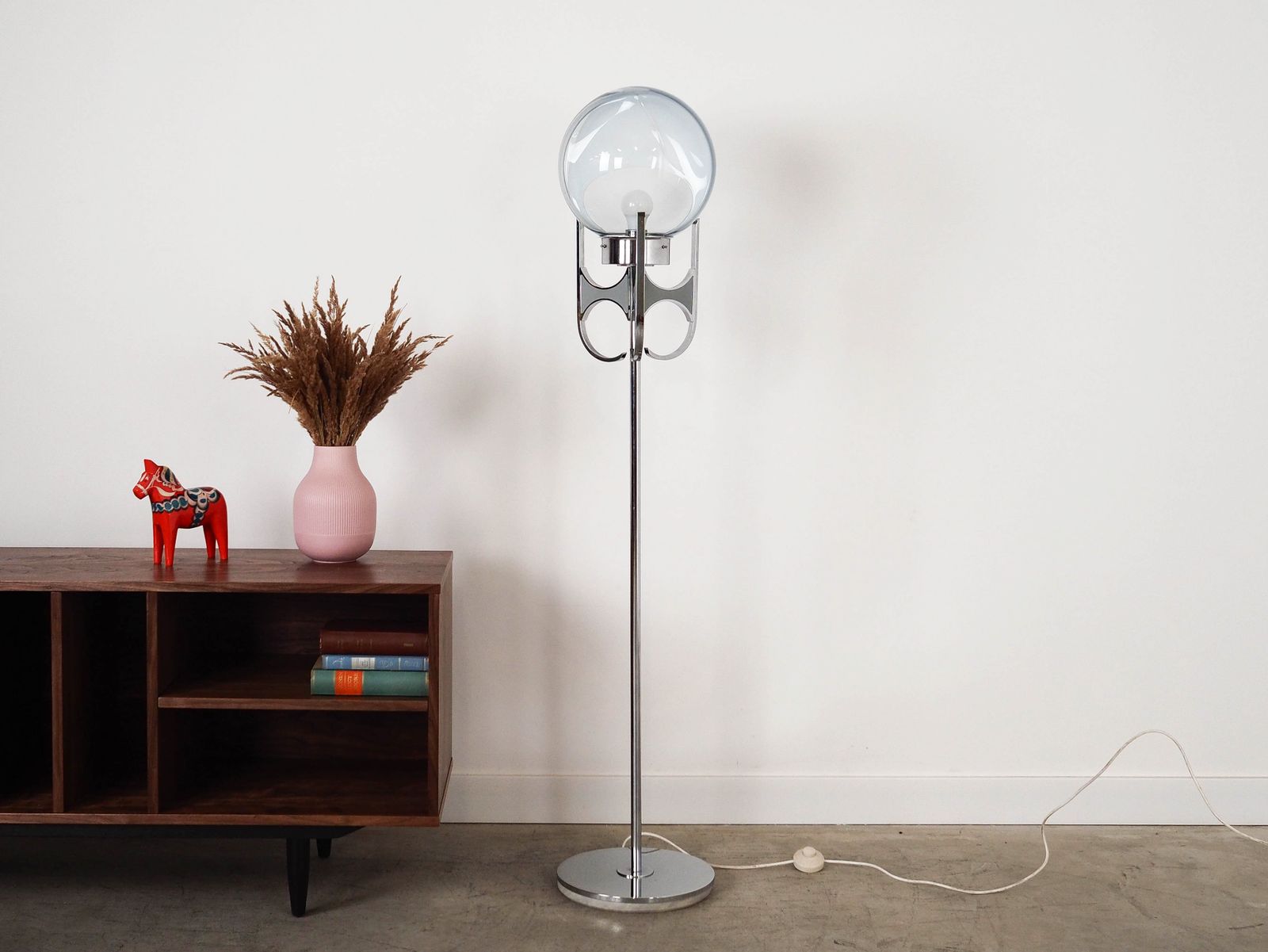 Floor Lamp Murano Glass Italian Design 1970s Production Italy photo furniture