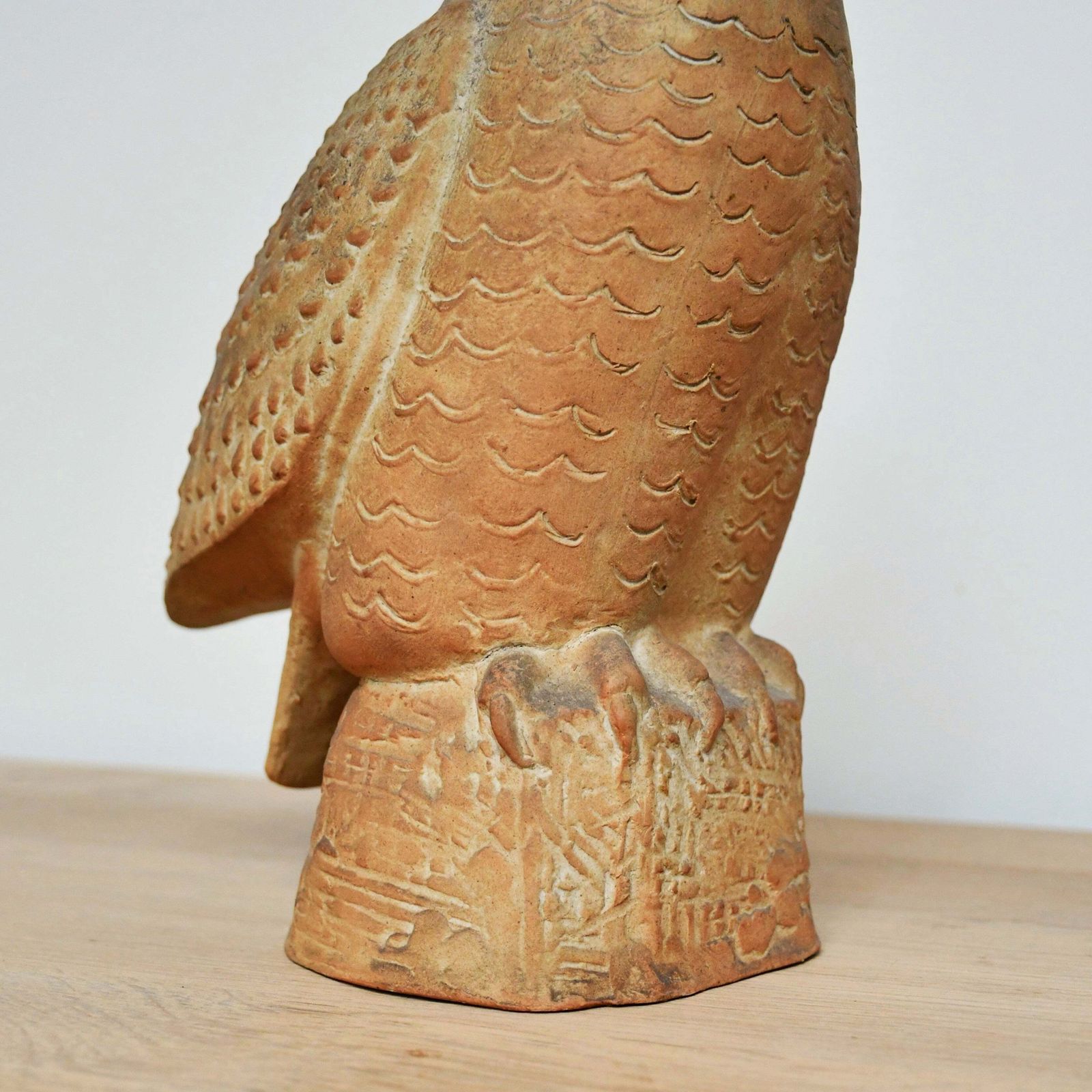 Owl Pottery Sculpture By Oisin Kelly Rha photo Art