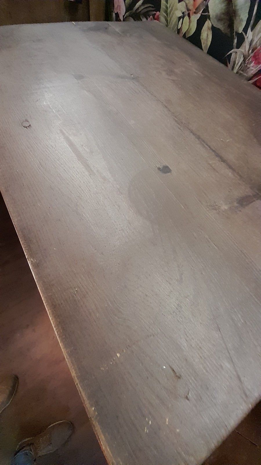 699.0 Pair Of Thick Solid Stained  Pine Tall Chests Of Drawers, Hand Made photo