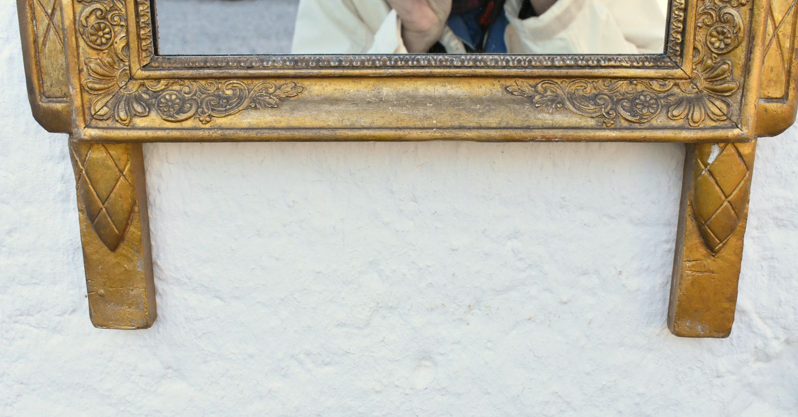 photo furniture French Gilt Wood Wall Mirror Louis XVI Style, Directoire Period