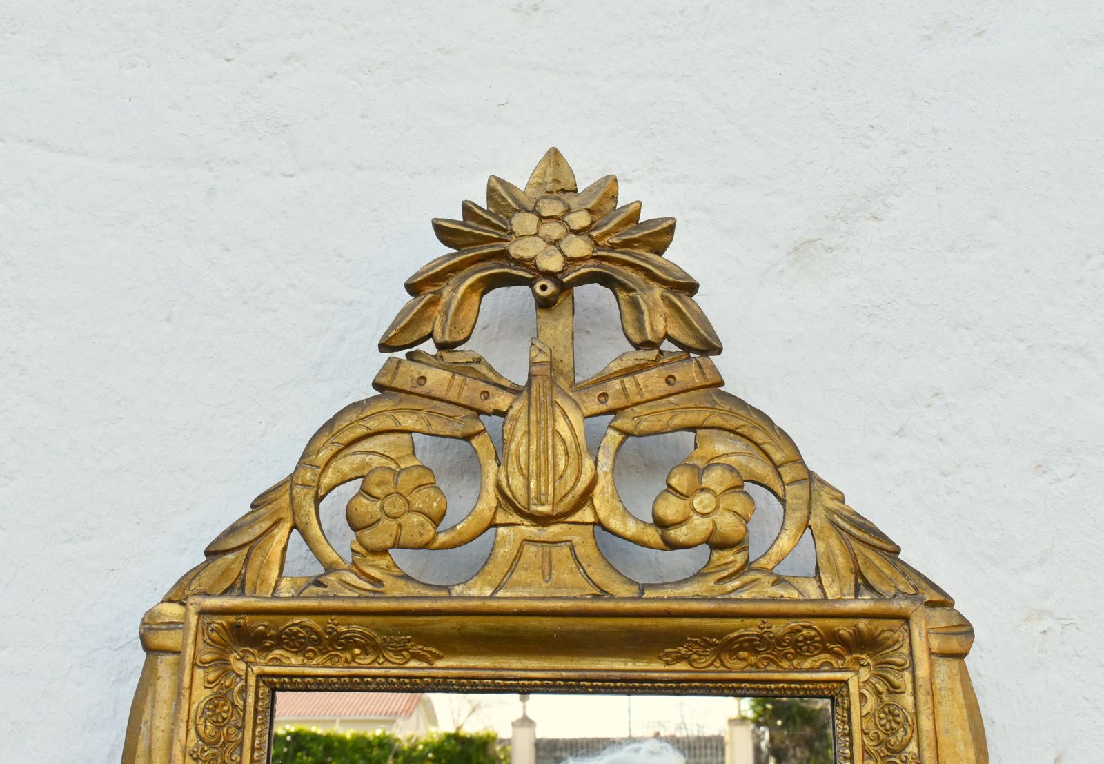 photo for sale French Gilt Wood Wall Mirror Louis XVI Style, Directoire Period